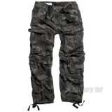 surplus airborne trousers black camo 1