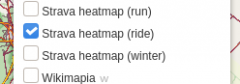 choose strava heatmap ride