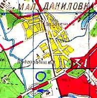 Городище в районе ст. Подгородняя.