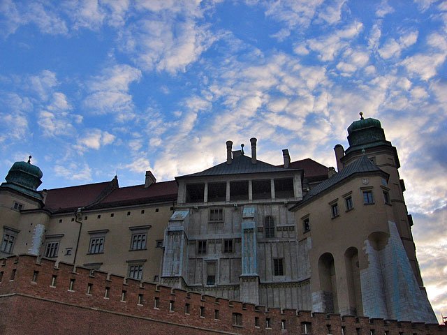 Wawel снаружи