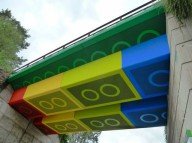 Мост Lego в Германии