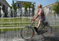 Езда на велосипеде в жару