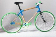 Бамбуковый велосипед ручной работы