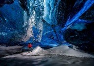 Ледяные пещеры ледника Ватнайёкюдль, Исландия