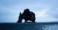 Базальтовая скала Хвитцеркур в Исландии