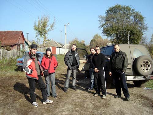 95 % участников экспедиции...Werfer фотографирует :-)