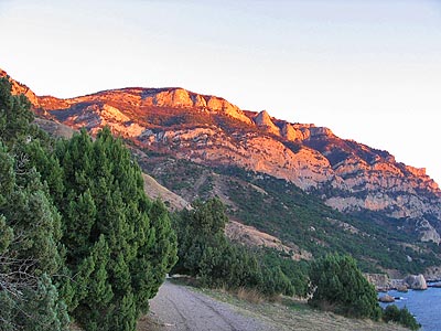 Собственно, «Инжир», начало мыса Айя.