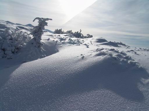На нижнем плато
