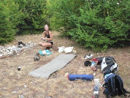 завтрак в над Успенским монастырем