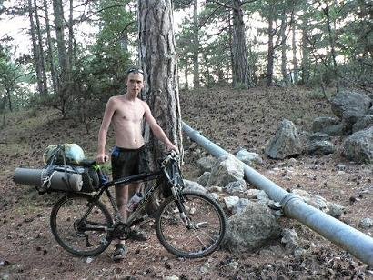 вьезд на тропу